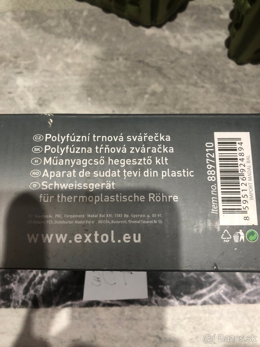 Polyfúzna trňová zváračka 800W - 5