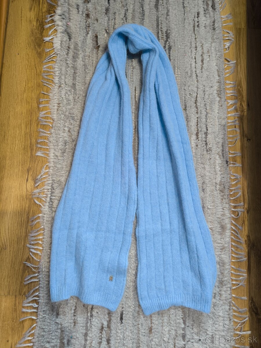 Dámsky šál Tommy Hilfiger - modrý - 5