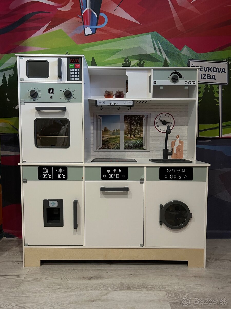 Drevená kuchynka Deluxe veľká - 5