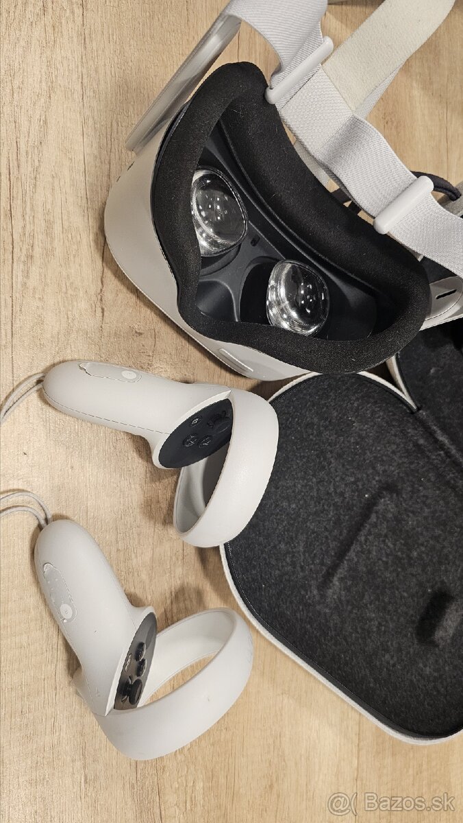 Meta quest 2 128GB s 40 hrami+ puzdro na prenášanie - 5