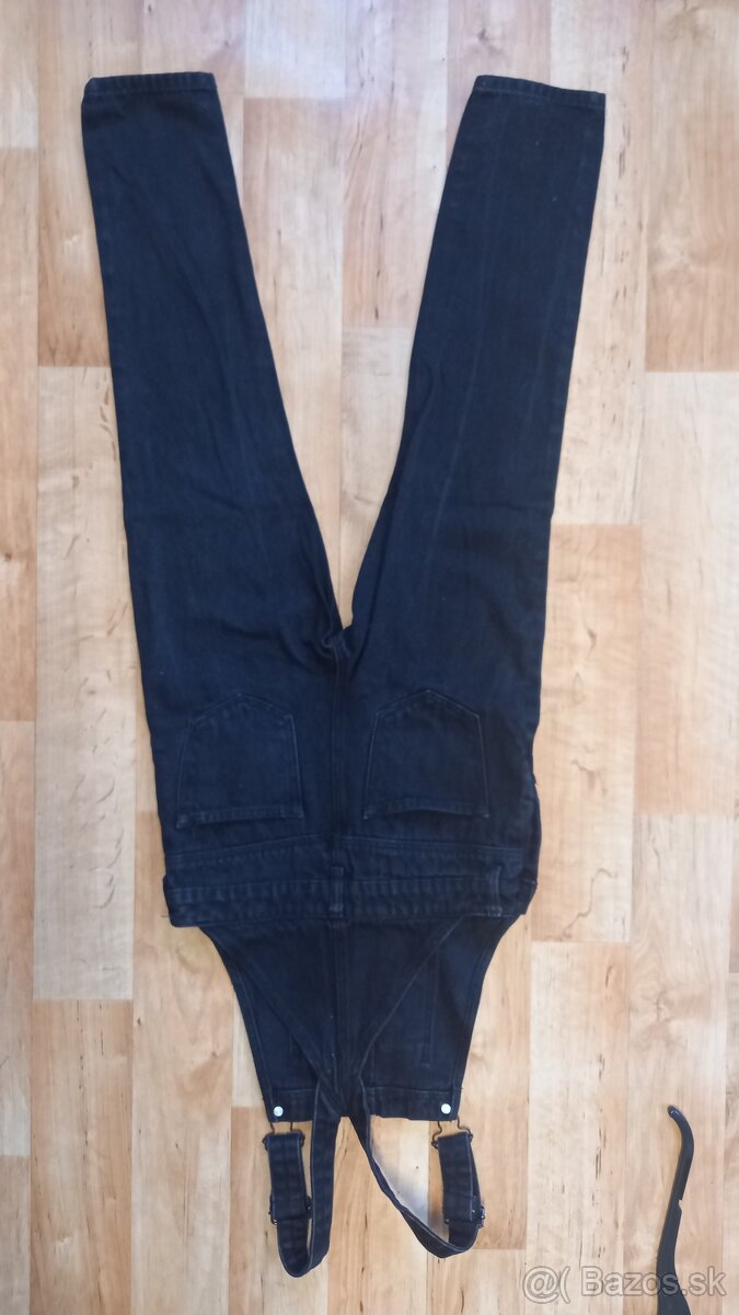 Dievčenské džínsy na traky Mango - 5