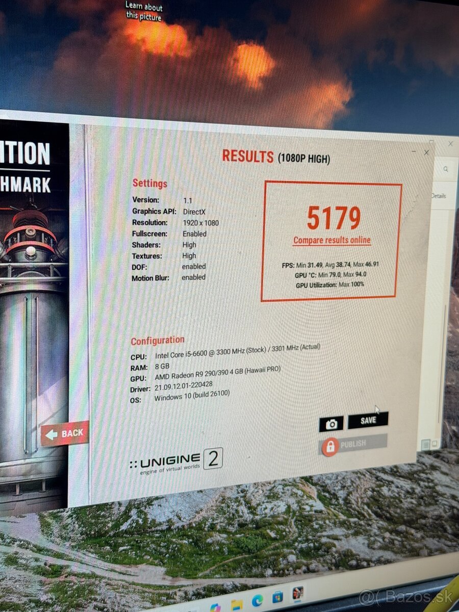 PC - INTEL i5, 8GB RAM, 500GB SSD, AMD R9 290 4GB - 5