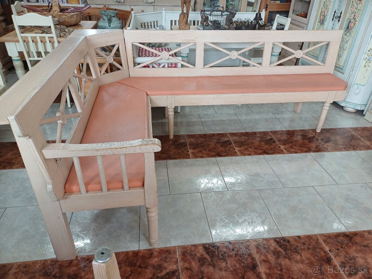 Rohová lavica XXL rohová vitrína XXL - 5