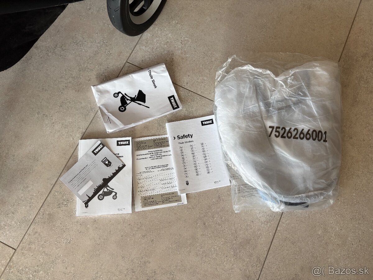 Thule sleek športovy kočík - 5