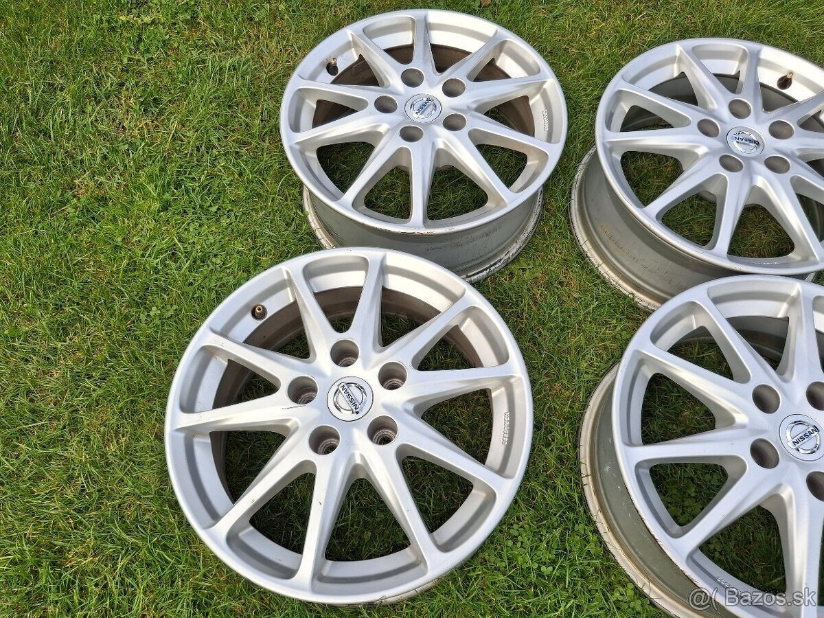 samotné 16" ALU 5x114,3 NISSAN + TPMS - 5