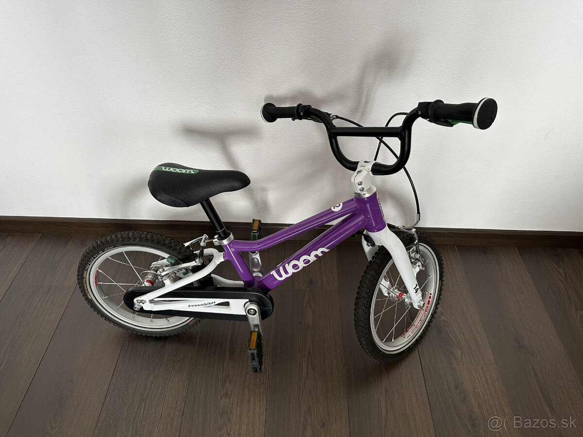 woom 2, 14 detský bicykel, purple - 5