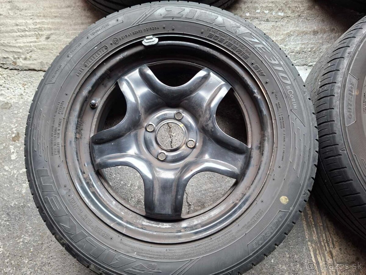 Plechové disky Renault/Dacia R16, 4x100 - 5