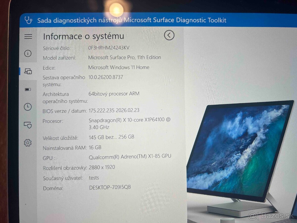 Microsoft Surface Pro 11 (11th Edition) | Snapdragon X Plus - 5