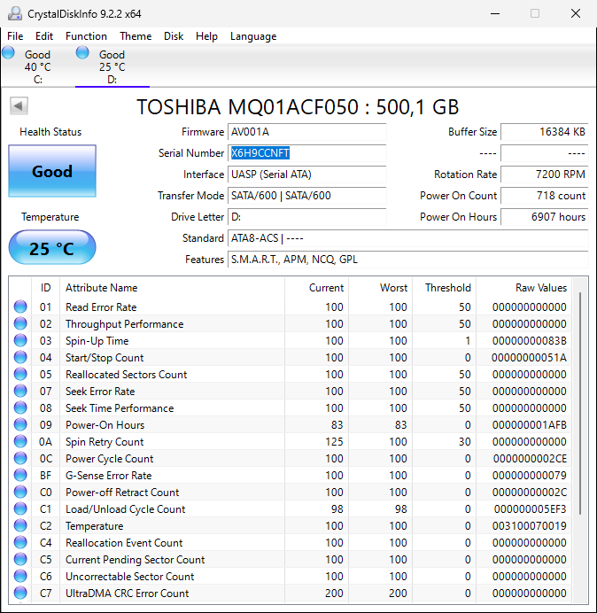 Ponukam rôzne HDD 3,5 a 2,5" - 5