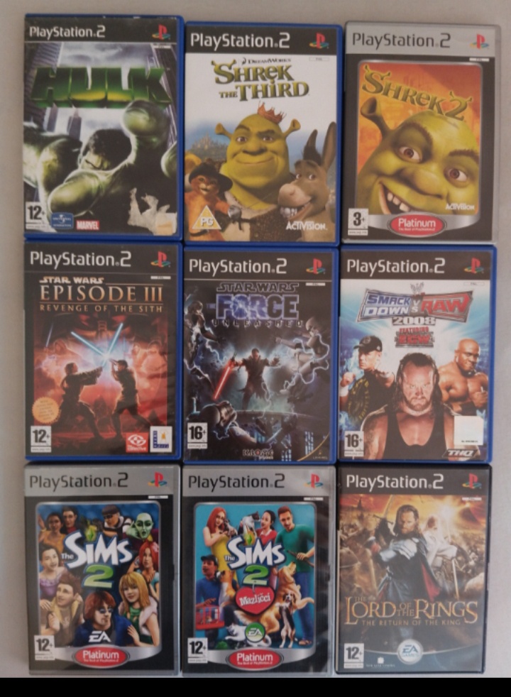 Hry na playstation 2 zo zbierky. - 5