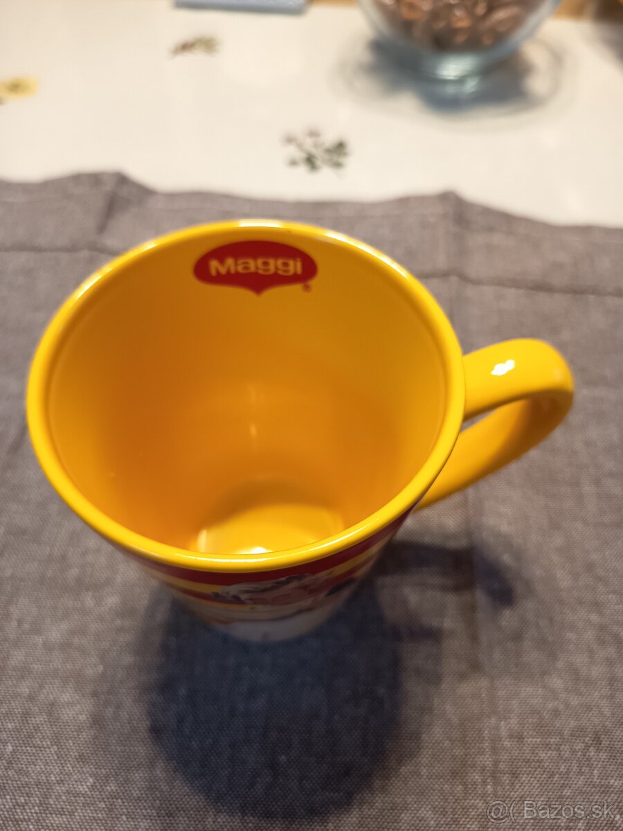 Retro hrnček Maggi - porcelán - 5