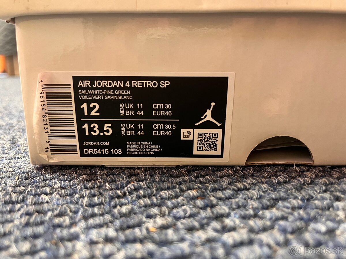 Jordan 4 Retro SB Pine Green - 5