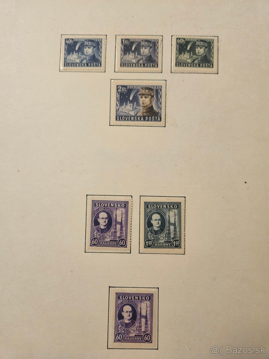poštové známky Slovenský štát - 5
