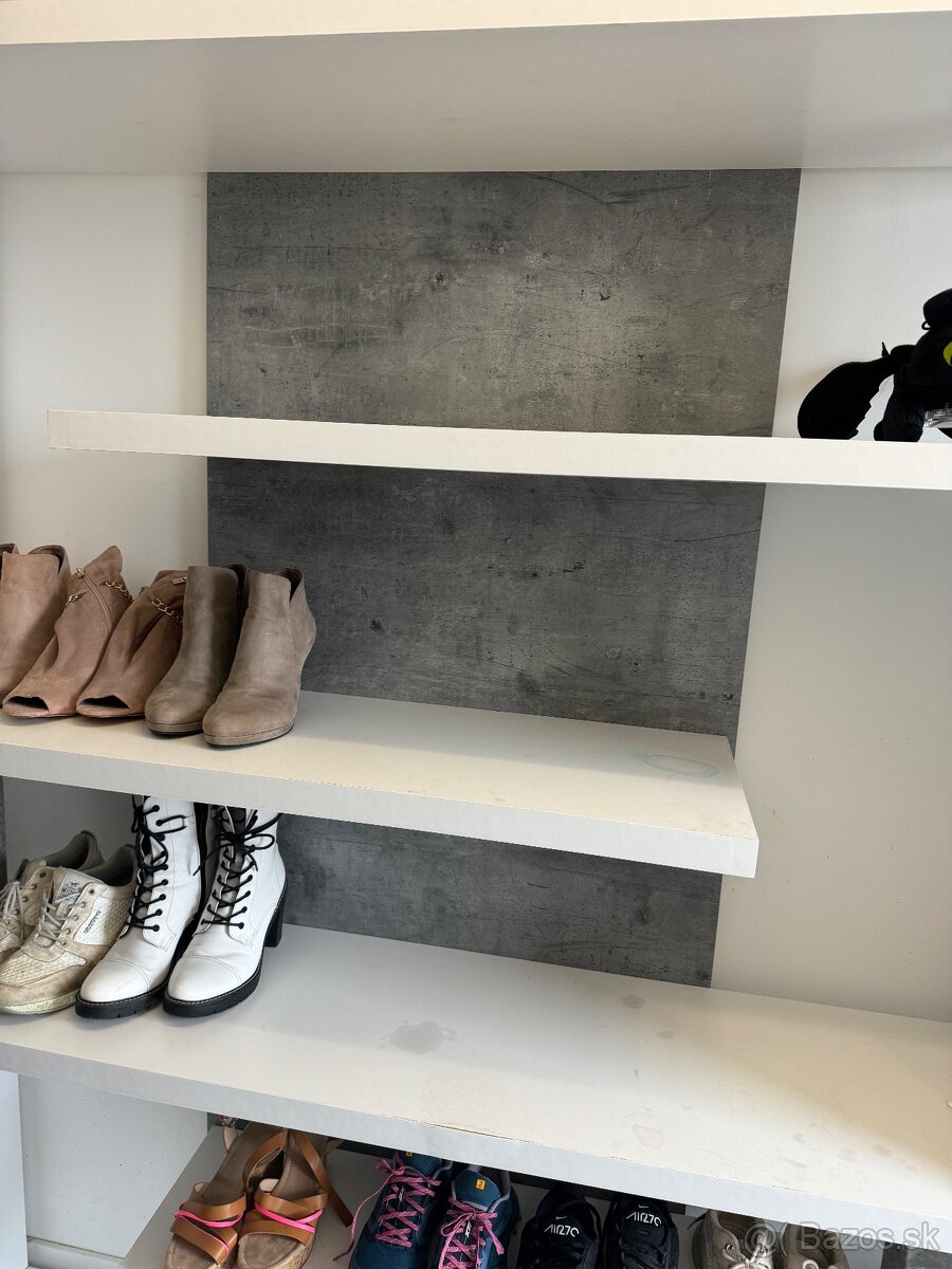 Predám moderný botník / policovú skrinku - 5
