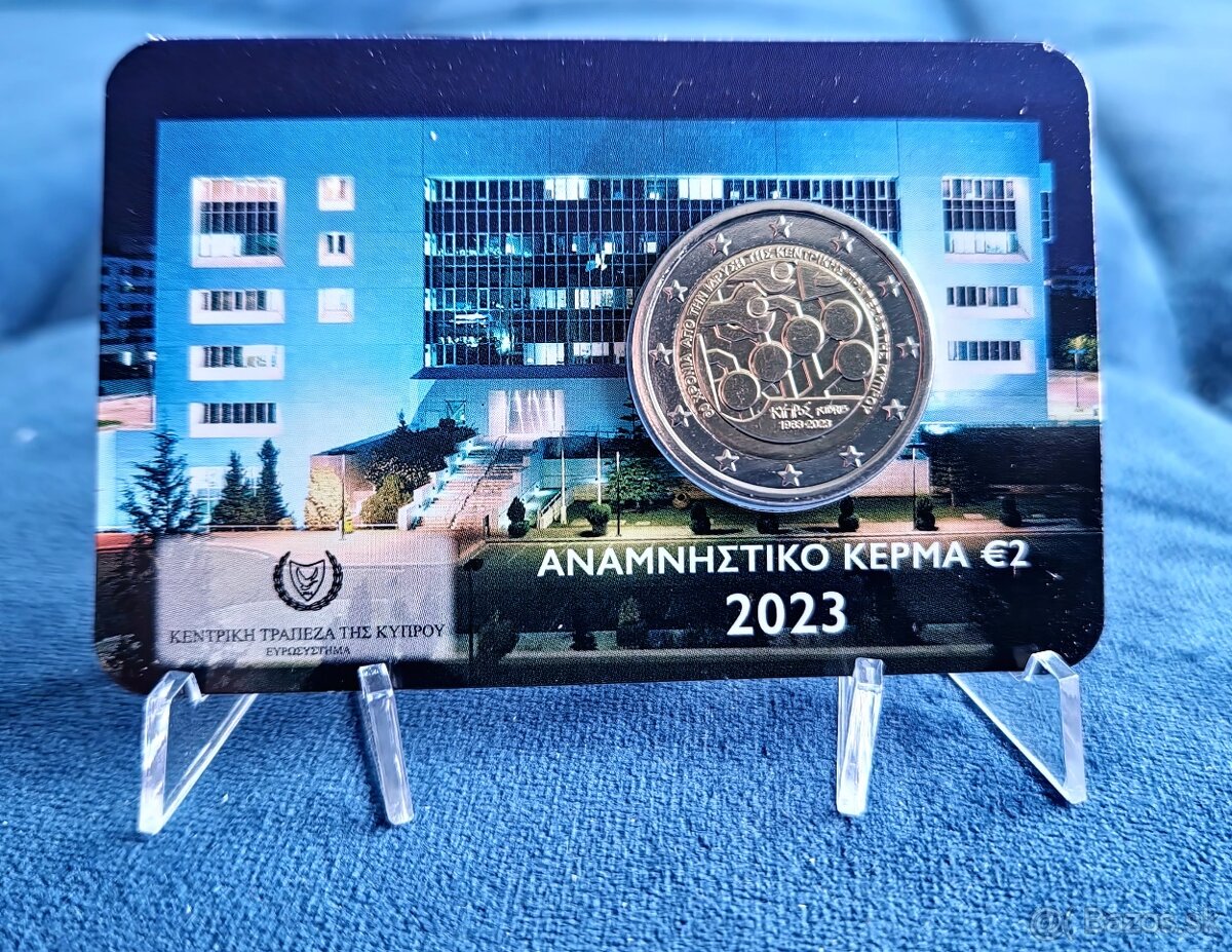 2eur.sk - pamätné 2€ euro Cyprus - Proof + BU - 5