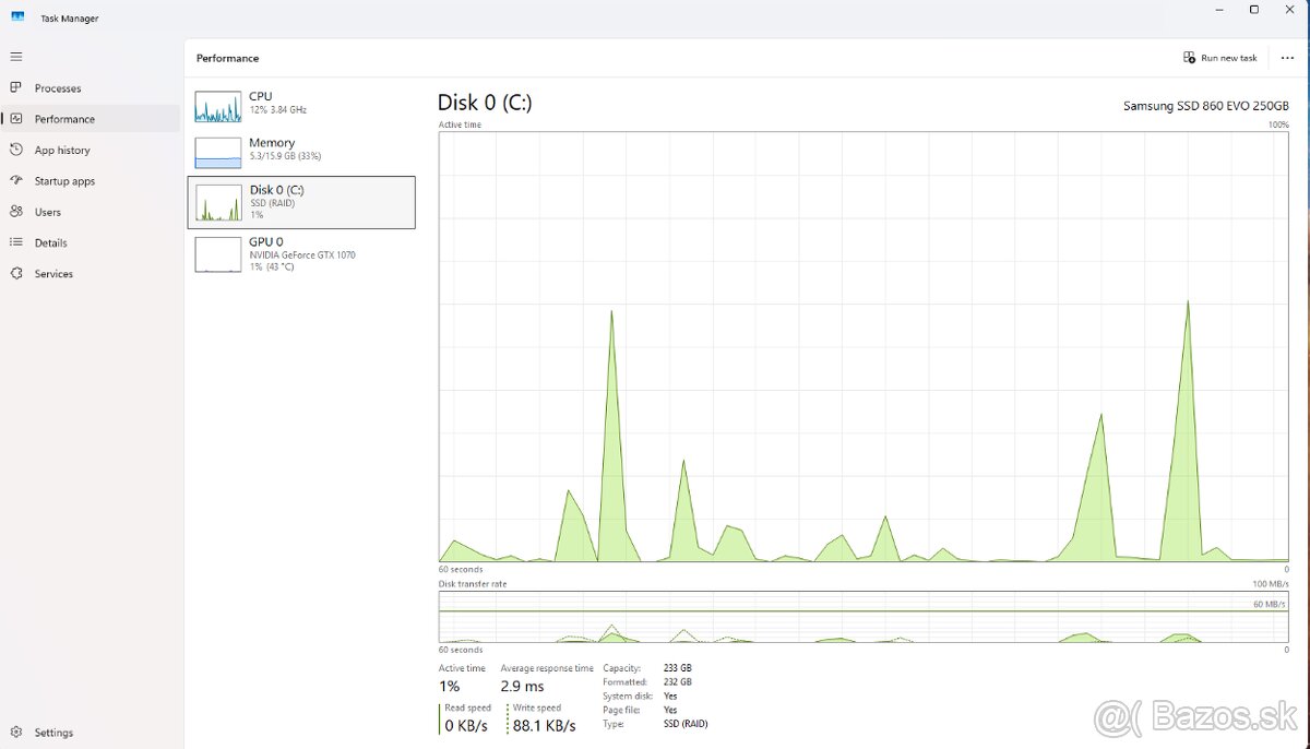 Herný PC Alza GameBox - GTX 1070 8GB, i5-8400, 16GB RAM, Win - 5