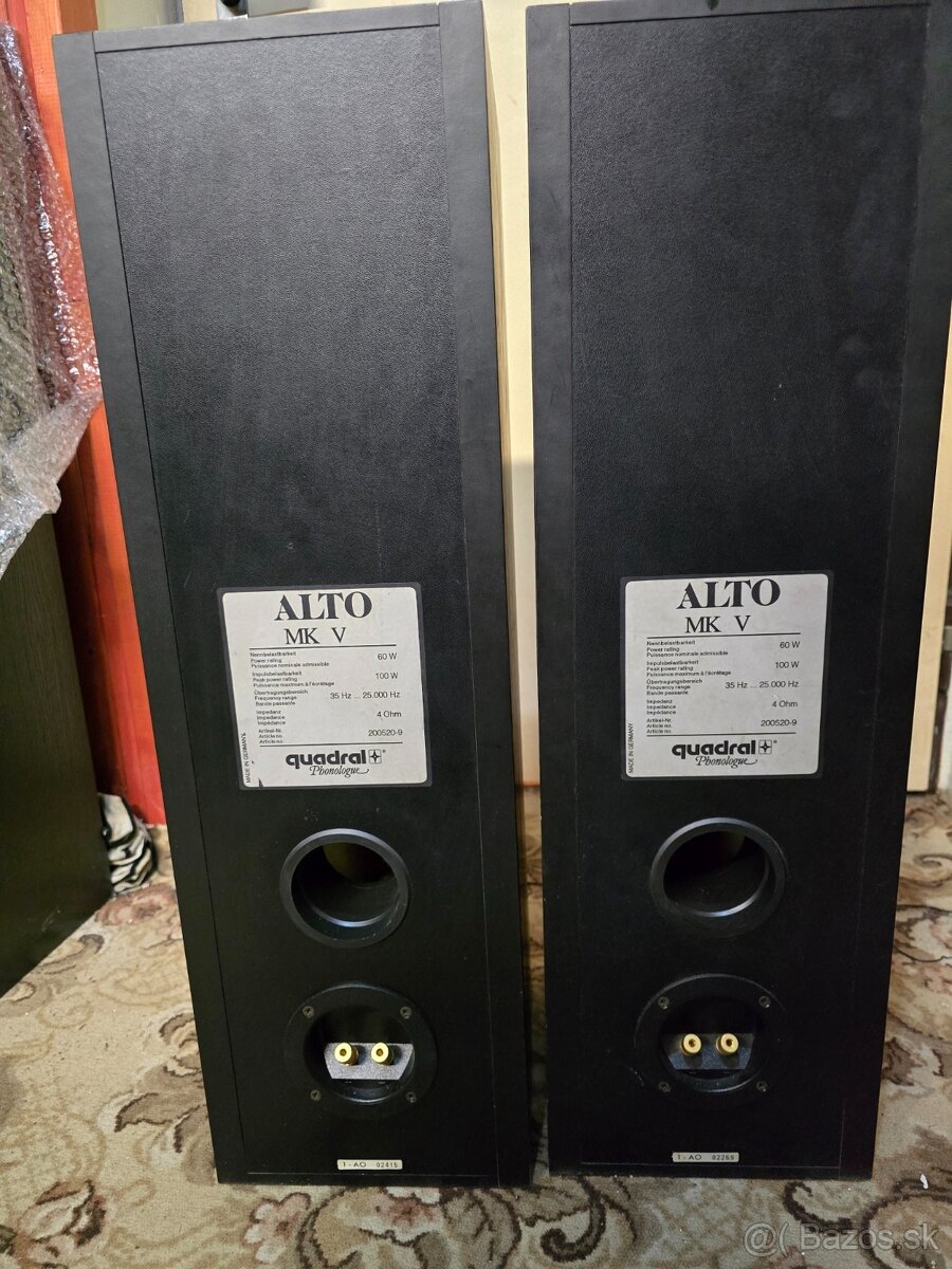 Quadral Alto MK IV Phonologue - 5