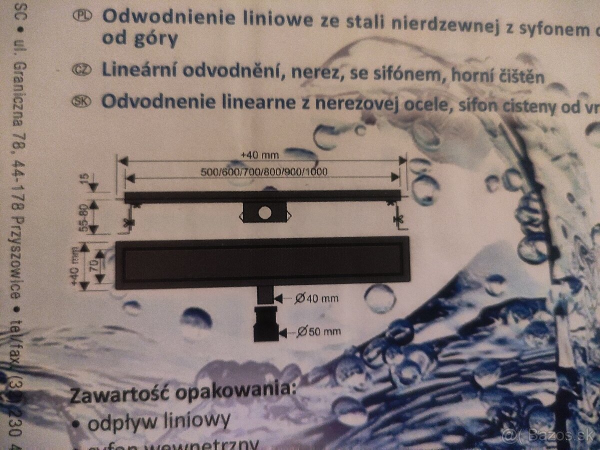 Odtokový žľab - 5