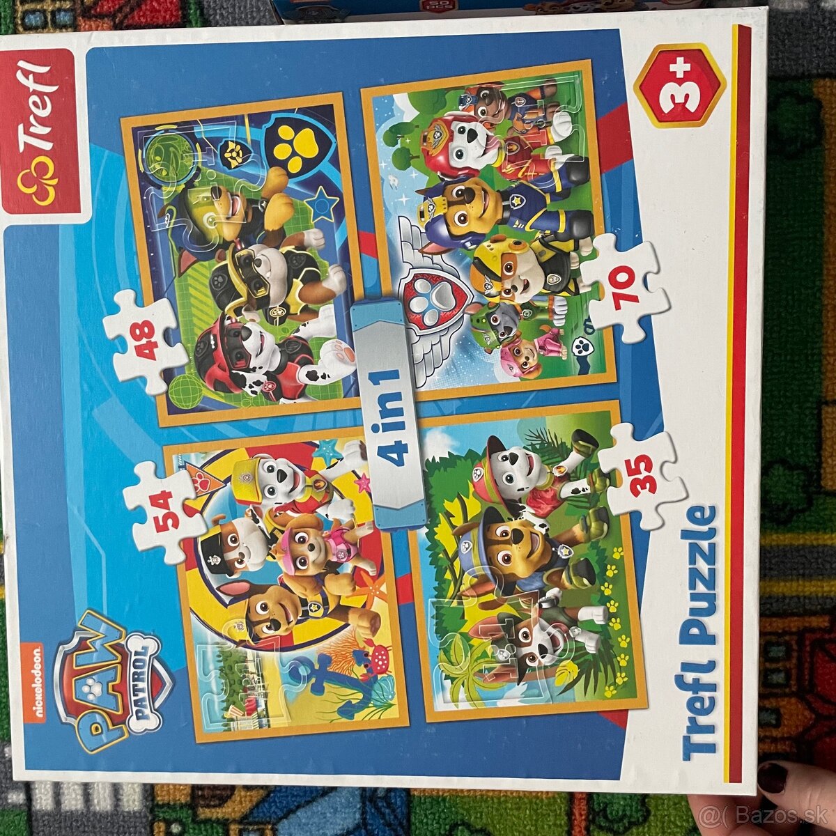 Puzzle Labková Patrola v 3+ TOP stav - 5