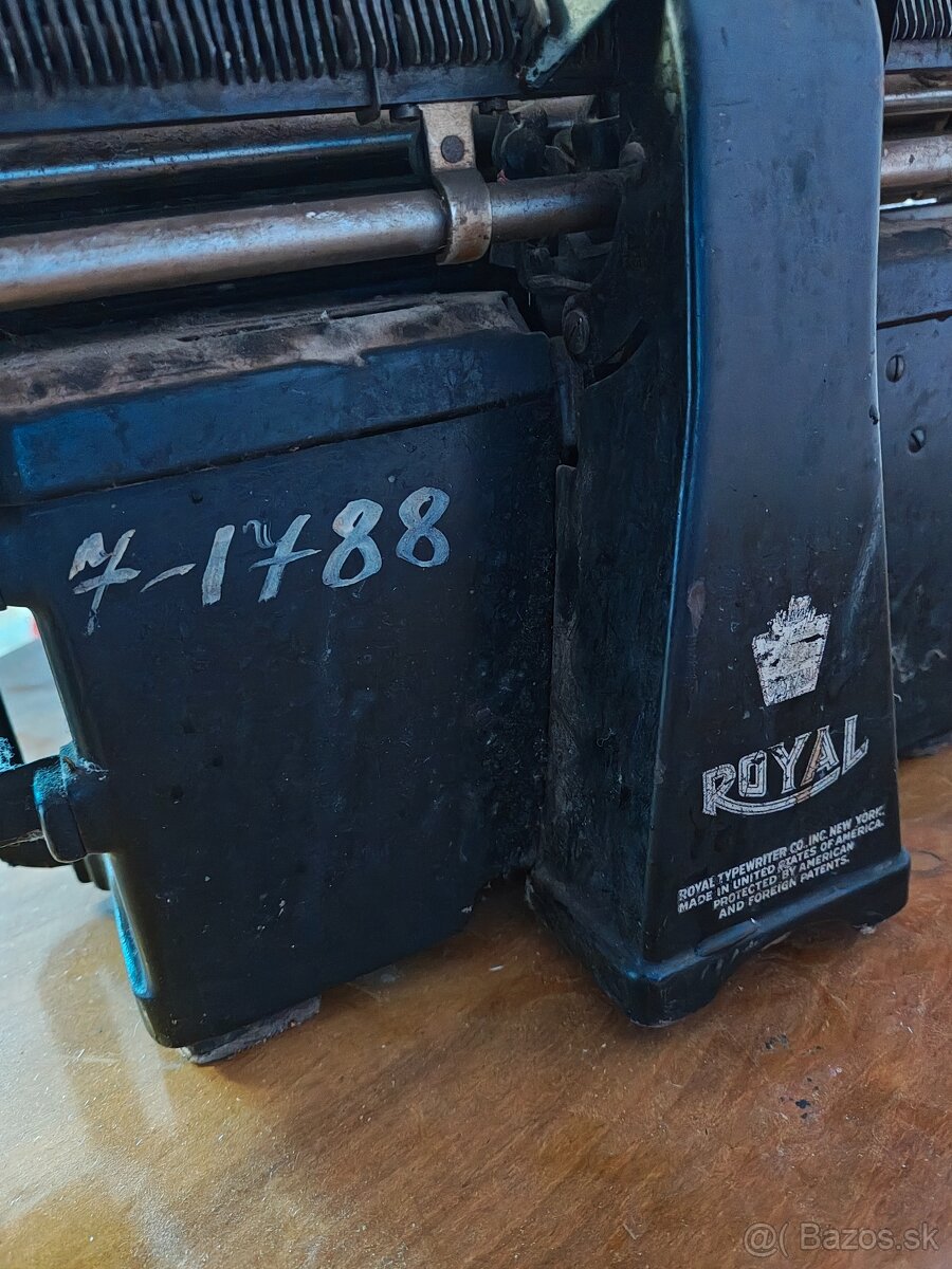 Písací stroj Royal - 5