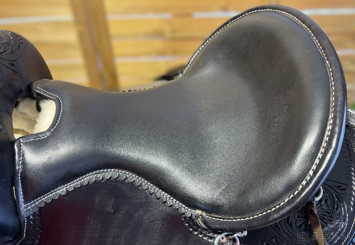 Westernový sedlový komplet 5) černý - 5