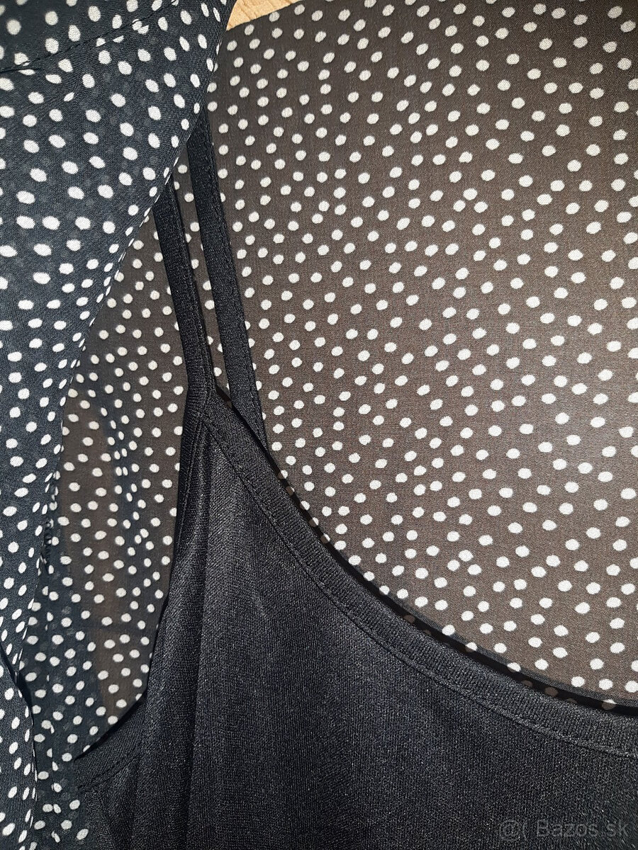 Letné čierne šaty - 5