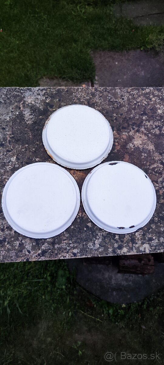 Smaltové kanvice, taniere - 5