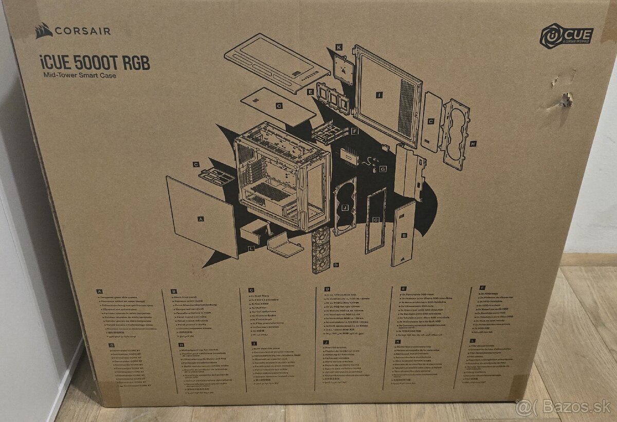 Corsair icue 5000t rgb - 5