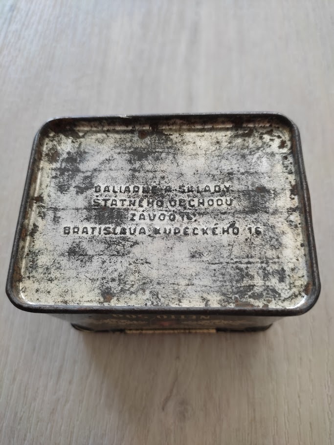 Retro plechové dózy - ČAJ a iné - 5