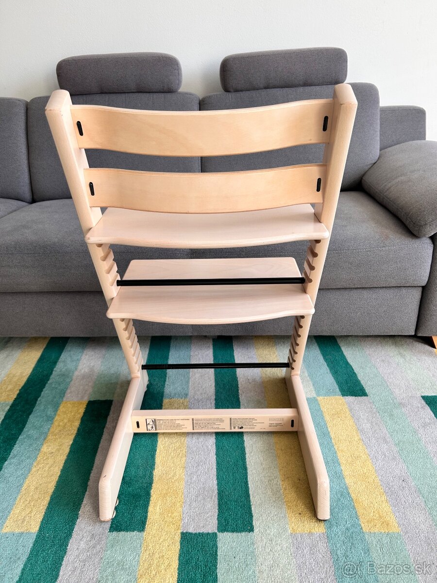 Stokke Tripp Trapp stolička - farba Whitewash - 5