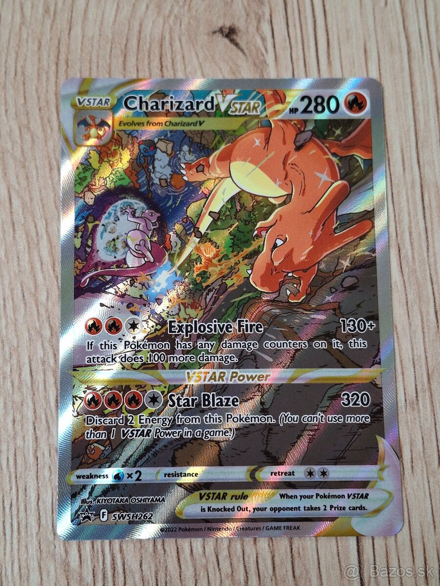 Charizard promo karty - 5