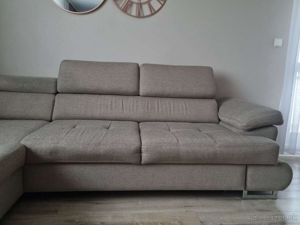 sedacia súprava + taburetky - 5