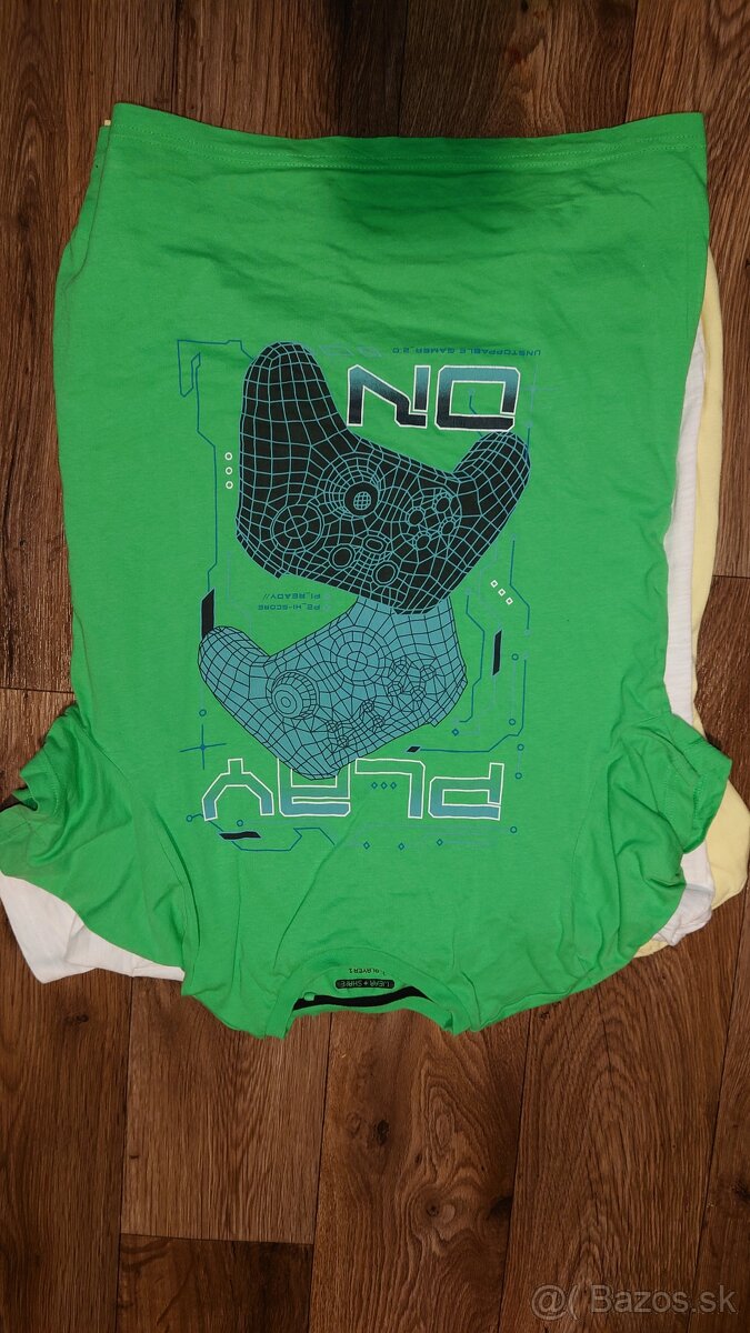 Chlapčenske trička s krátkym rukávom 10/11rokov - 5