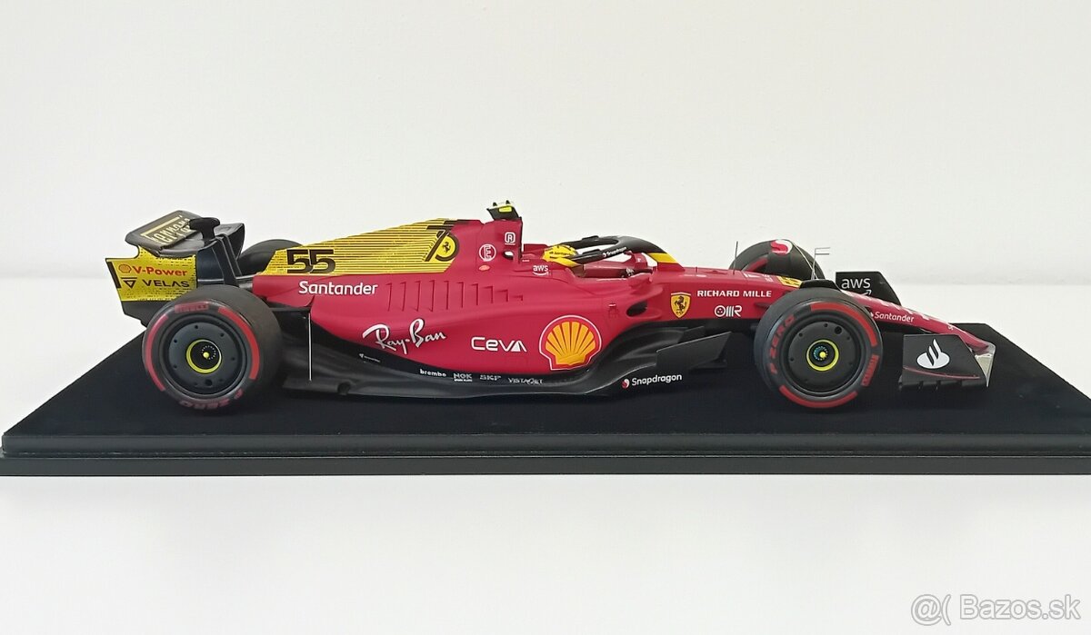 1:18 Looksmart F1 Ferrari F1-75 Sainz Monza 2022 - 5