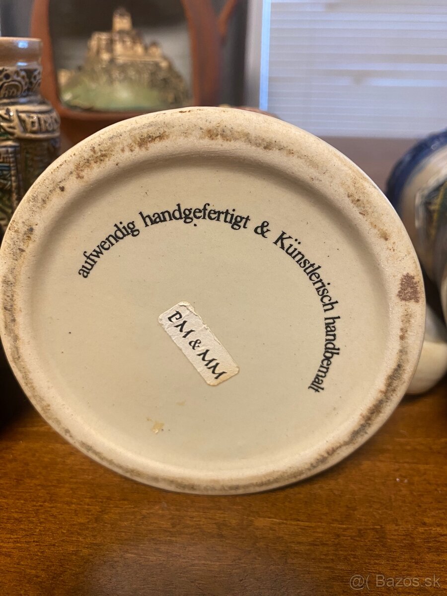 Keramické poháre,korbel,pivový krígel - 5