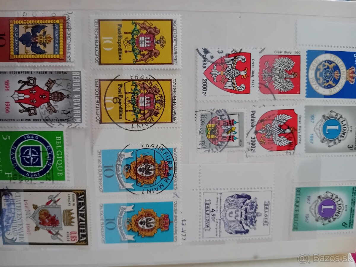 Známky erby, znaky,vlajky - 5