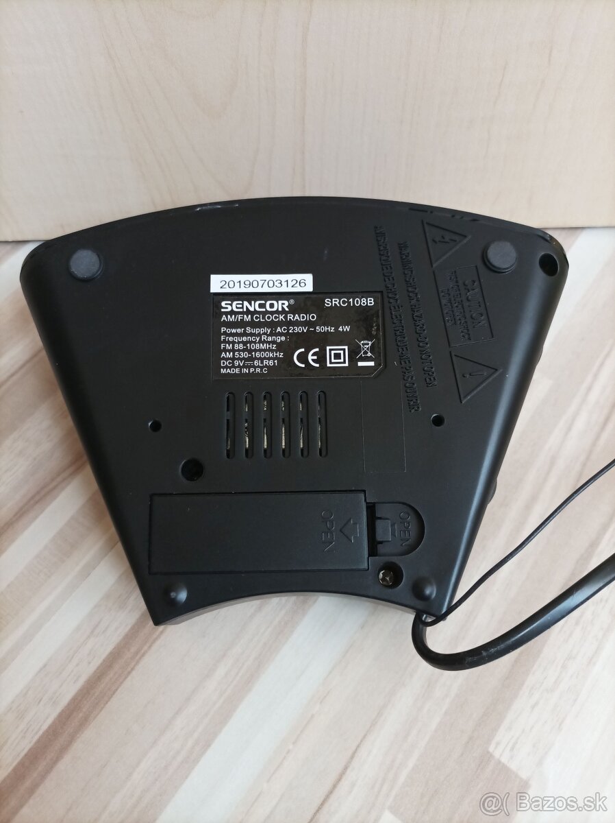 Rádiobudík Sencor SRC108B - 5