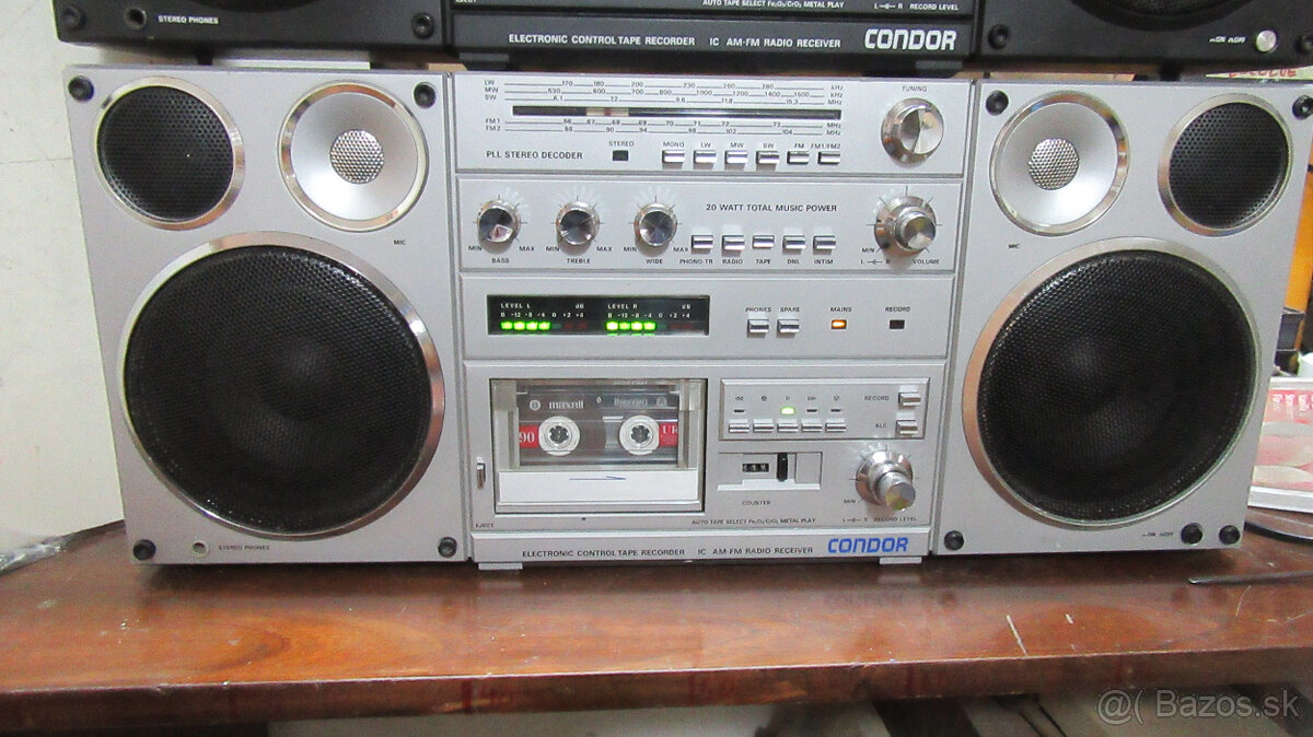 radiomagnetofón-TESLA CONDOR☘️prosím pečítať. - 5