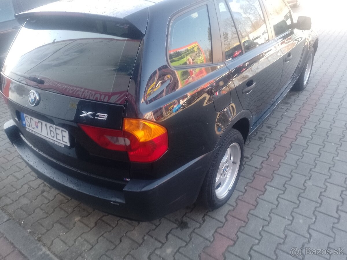 Predám BMW X3 2L benzín 110kw - 5