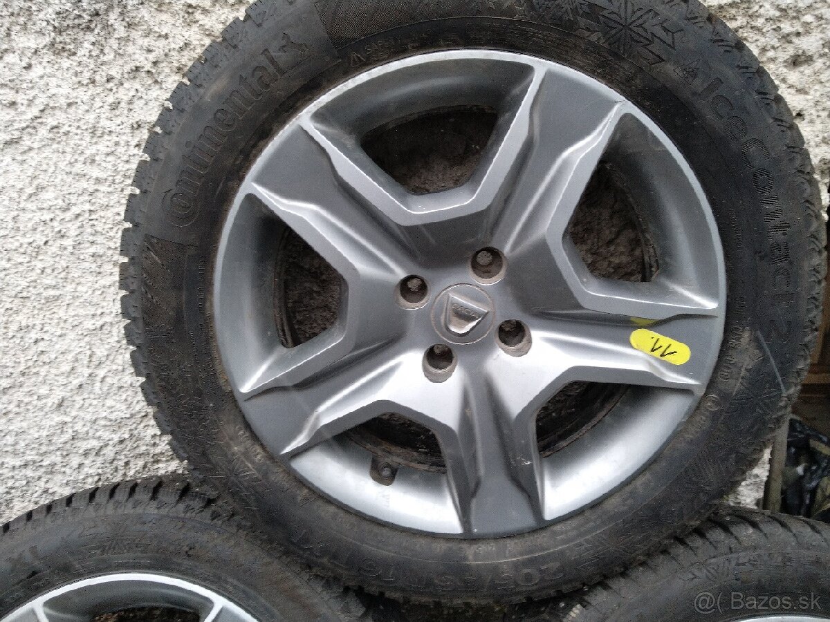 Pneumatiky na diskoch 205/55 R16 Dacia - 5