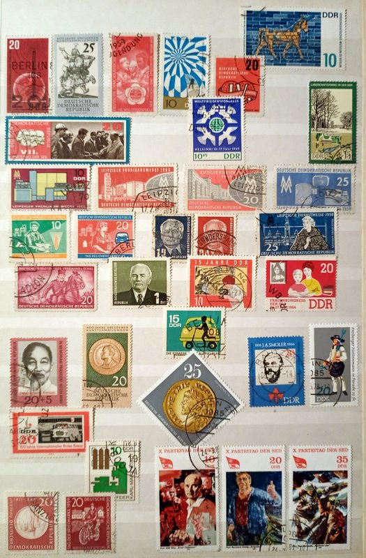 Predám poštové známky DDR - 5