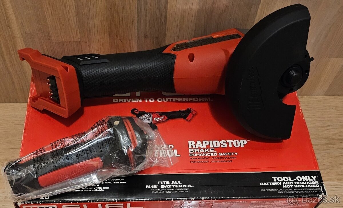 M18 FSAGV125-0 s voličom otáčok - 5