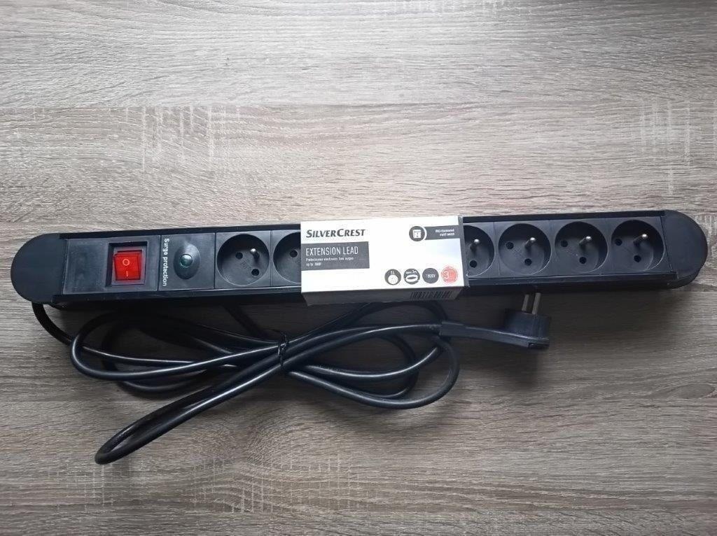 Prepäťová ochrana PHILIPS a SILVERCREST - 8 zásuviek - 5