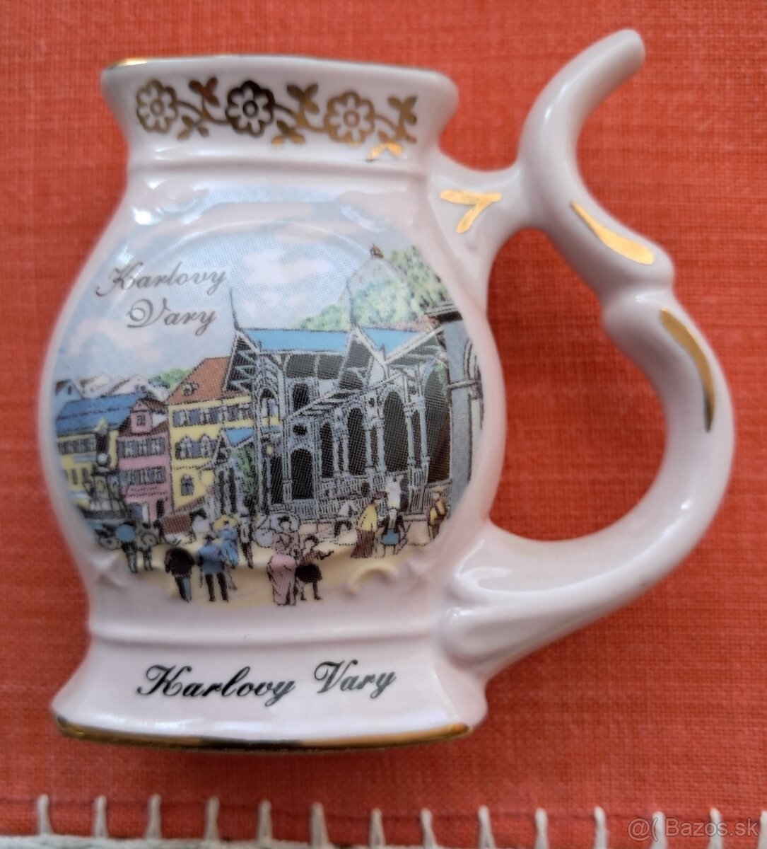 Dekorácia - ružový porcelán - 5