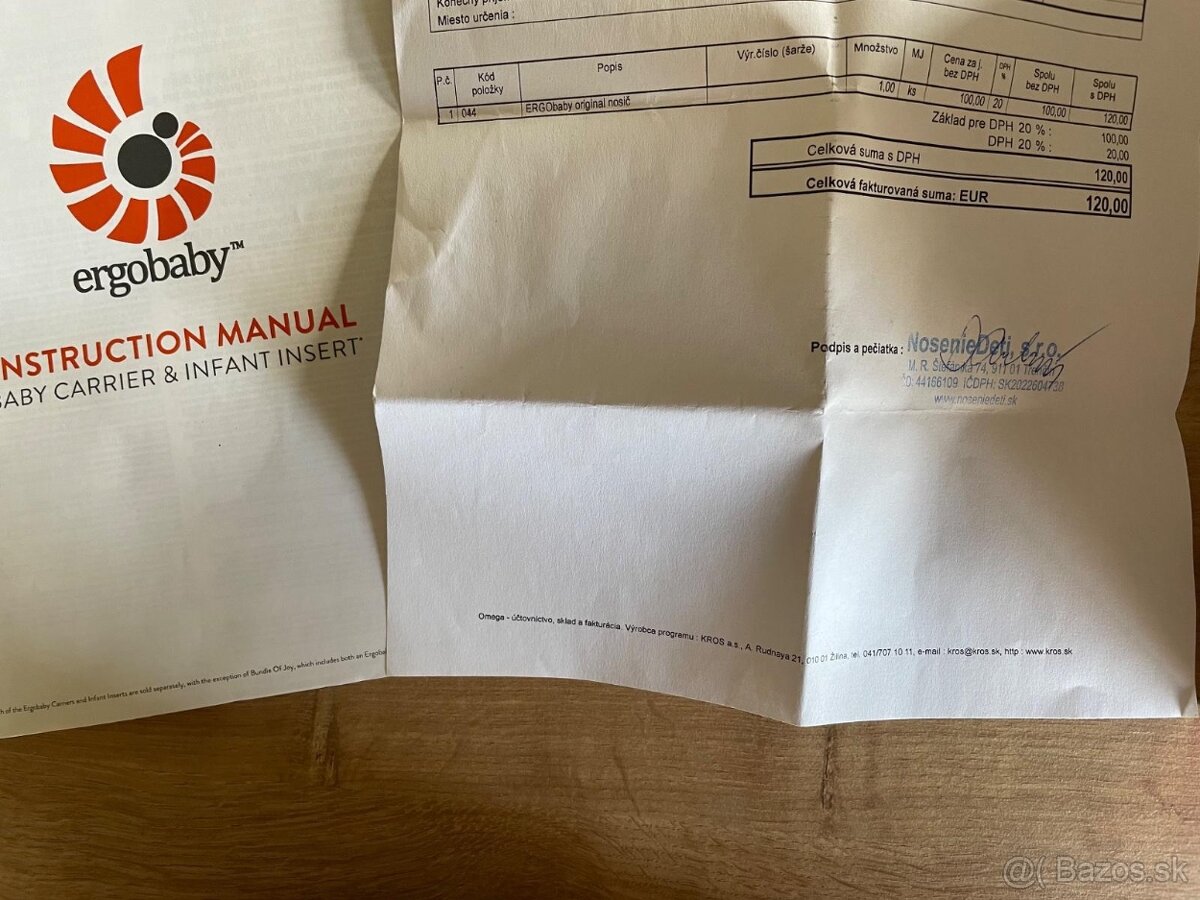 Ergobaby original nosič - 5