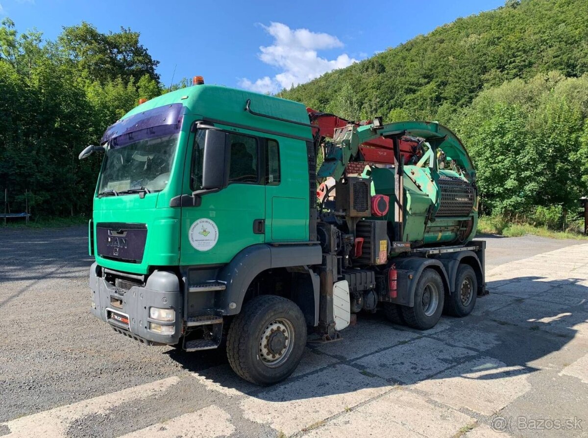 Štěpkovač MAN - JENZ 6x4 /8148/ - 5