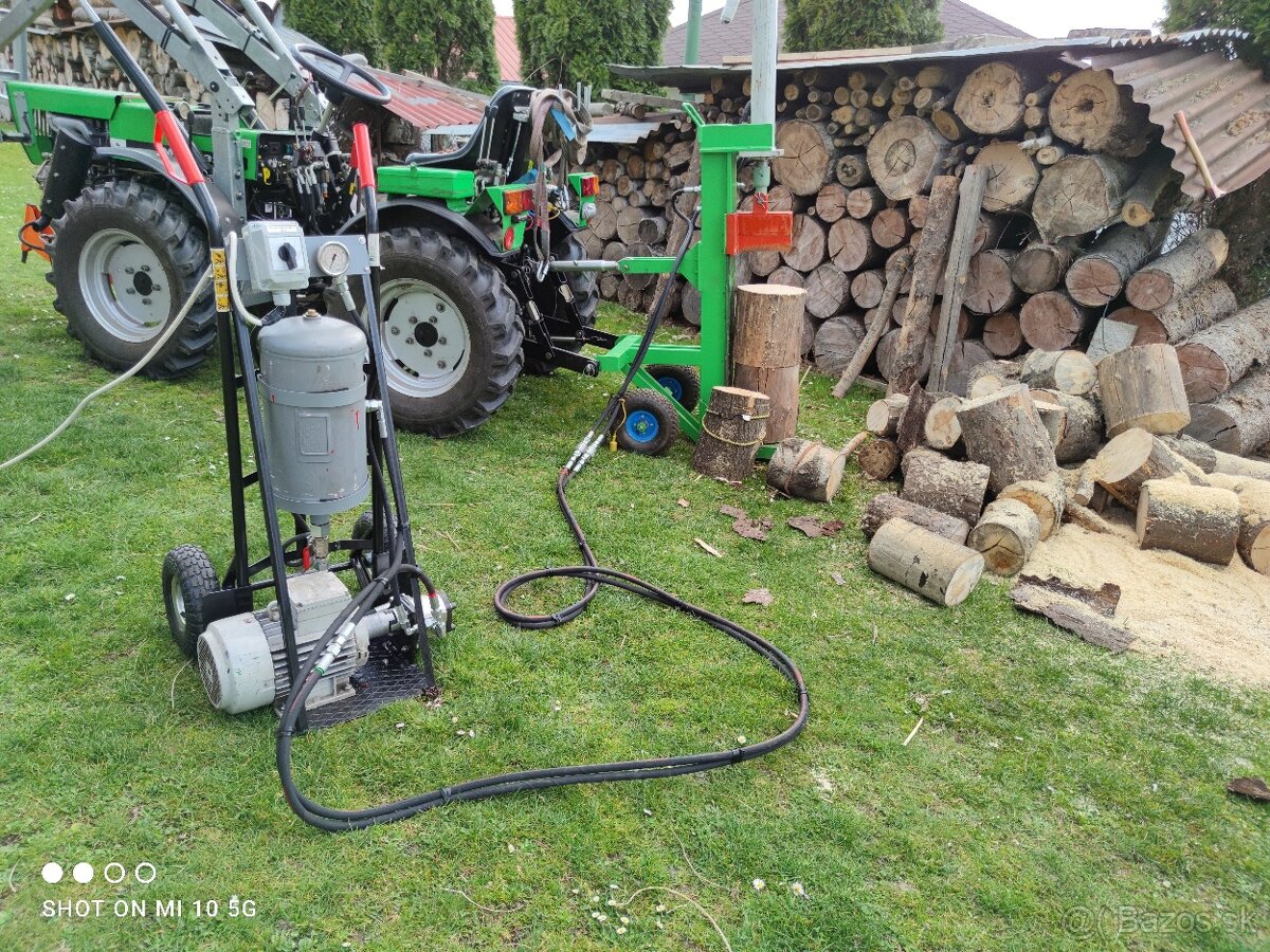 mobilný hadraulický agregát / malotraktor - 5