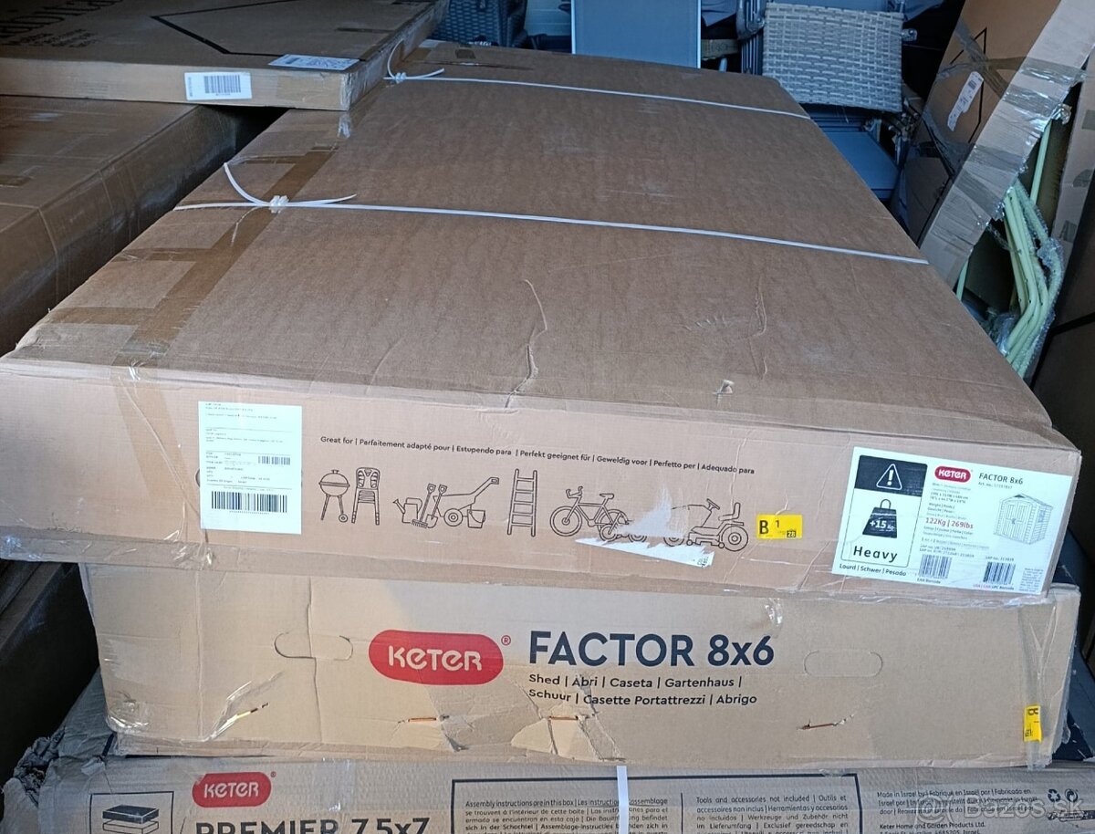 🌿 Záhradný domček KETER FACTOR 86 - 5