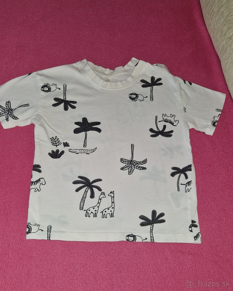 Šortky a tričká H&M, v.92 - 5