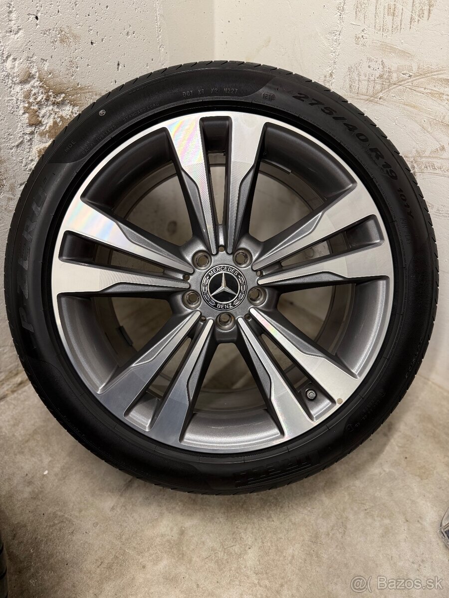 Nepoužitá letná sada 5x112 R19 Mercedes Benz S Class W222 - 5